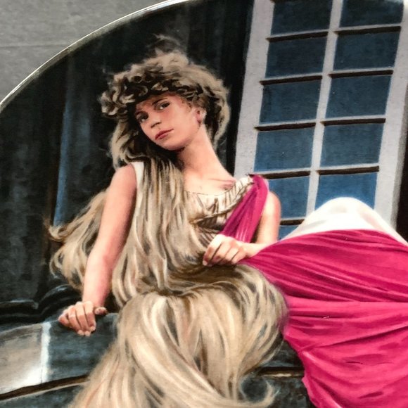 Charles Gehm Collector Plate "Rapunzel" Grimm's Fairy Tales Collection - Picture 2 of 3